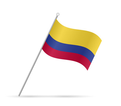 Colombia Flag Illustration
