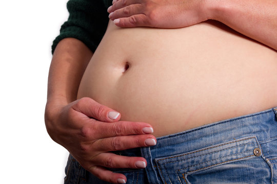 Körperpflege, Schwangerschaft oder Diät-Konzept