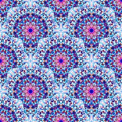 Ornamental Seamless Pattern. Abstract Geometrical Vector