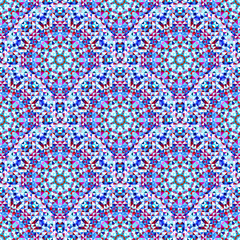 Ornamental Seamless Pattern. Abstract Geometrical Vector 