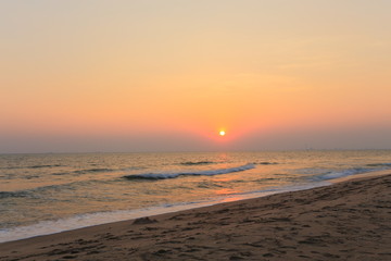 Fototapeta na wymiar Sea and Sunsets