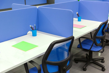 Office worker's place