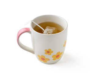 cup of tea with teabag