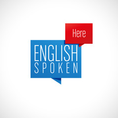 ici, nous parlons anglais