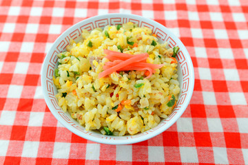 美味しそうなチャーハン