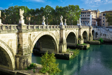 Fototapeta premium Ancient stone bridge