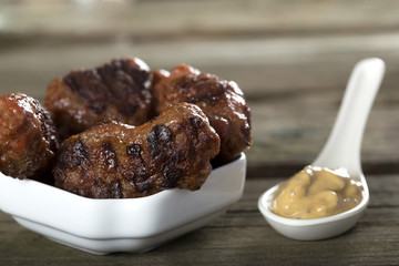 Traditional food Meat Balls 