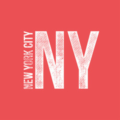 New York City Retro Vintage Dirty Label - T-shirt Design