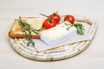Soft brie cheese