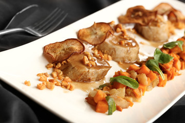 filet mignon en sauce et légumes 4