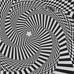 Abstract background with optical effect