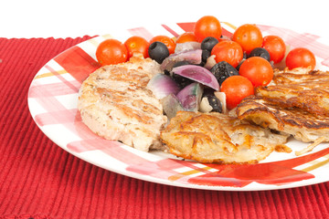 different varieties of sausage