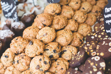 coffee bakery shop bar mix tasty fresh baked chocolade pastry