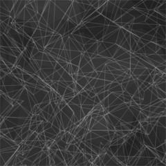 Wireframe Polygonal Element. Abstract Background
