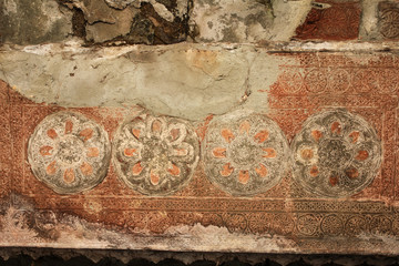 Mandala stone relief