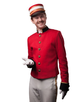 Portrait of a concierge (porter)