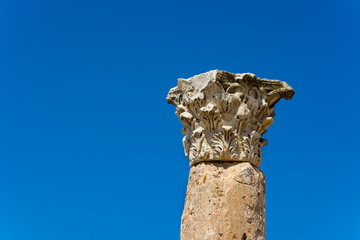 Jordan the Umm Qais Roman ruin