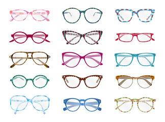 Colorful glasses