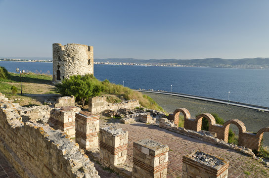 Ruins of the ancient Basilica of the Holy Mother of God Eleusa