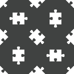 Naklejka premium Puzzle piece pattern