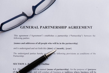 general partnership agreement