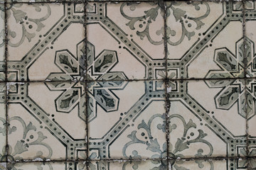 vintage ceramic tile