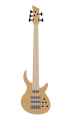 Naklejka premium Electric guitar base