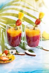 Exotic fruit smoothie