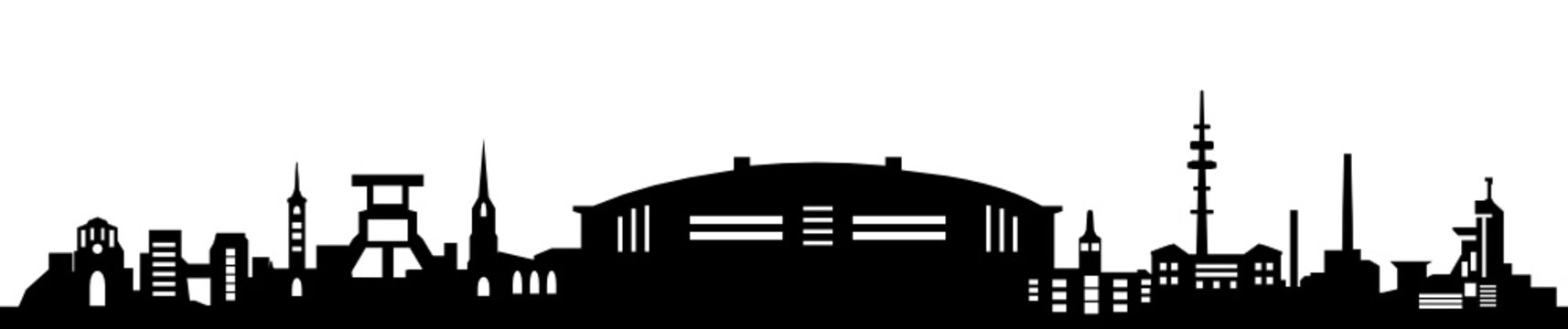 Skyline Schalke Stadion