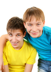 Fototapeta premium Brothers Portrait