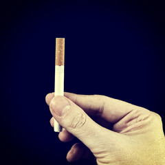 Cigarette in the Hand