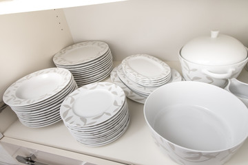 Aufgeräumtes Geschirr