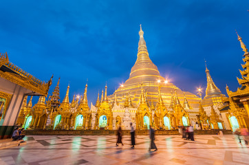 Naklejka premium Shwedagon Pagoda