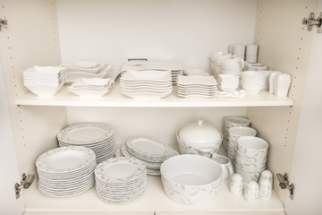 Aufgeräumtes Geschirr