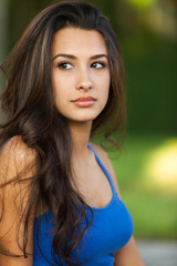 Fototapeta premium Beautiful young woman