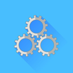 Set of Gears Icon
