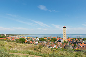 Village West-Terschelling in the Netherlands