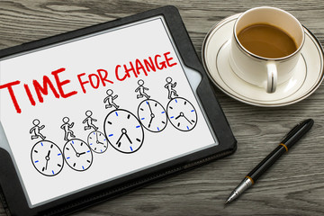 time for change concept