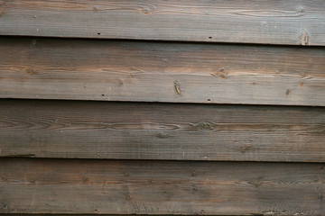 Fototapeta premium old wooden background with horizontal boards