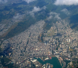 Obraz premium Aerial mauritius