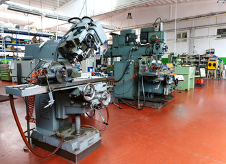Interior of Mechanic Laboratory