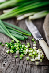 Chopped scallions