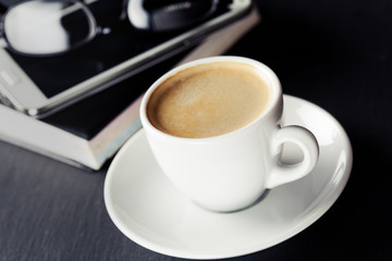 Concept: business coffee break