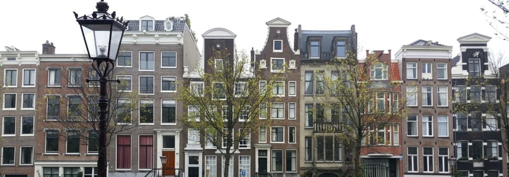 Amsterdam canal houses