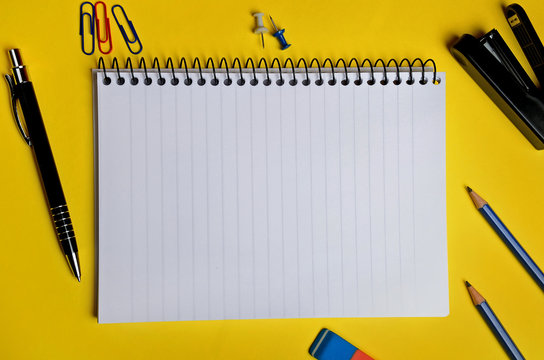 Assorted office supplies