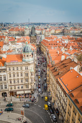 Naklejka na ściany i meble cityscape Prague