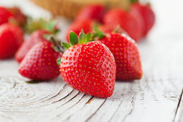 Fresh strawberries