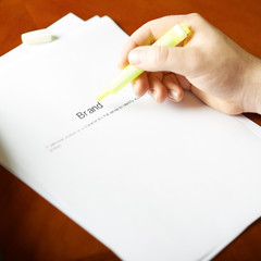 Brand definition composition