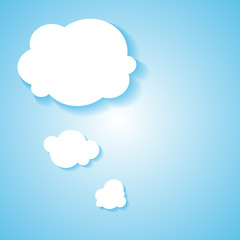 Icon of flying cloud