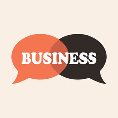 Icon of speak. Business symbol.